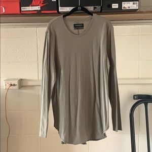 Pacsun Longline Long Sleeve Shirt